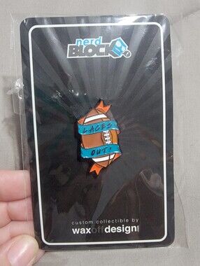 Nerd Block Exclusive Ace Ventura "Laces Out" Collector Pin - New